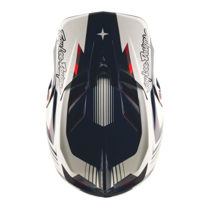 TLD D4, náhradný šilt - Qualifier Blue/White