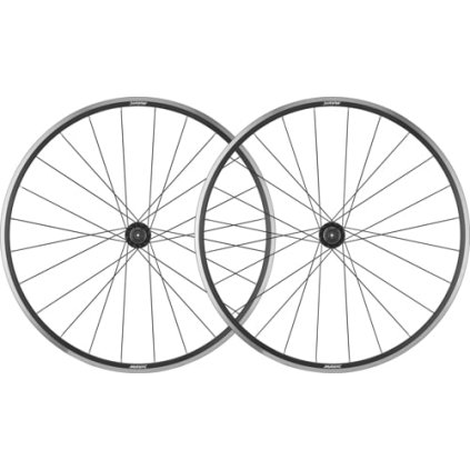 Mavic Access R17 RB, zapletené kolesá (pár) - ráfikové brzdy - HG orech