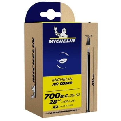 Michelin Air Comp Ultralight Gal-Fv 48mm, duša - 700X33/46