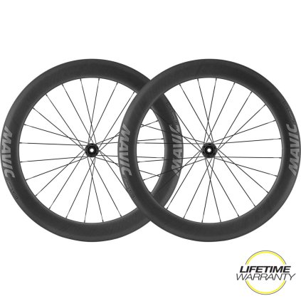 Mavic Cosmic SL 65 Disc, zapletené kolesá (pár) - 23 mm šírka - HG orech