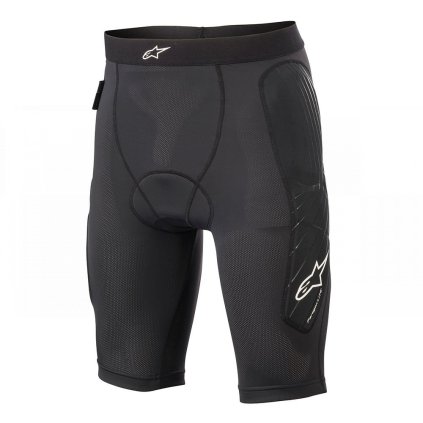 Alpinestars Paragon Lite Youth, detské chráničové kraťasy - Black