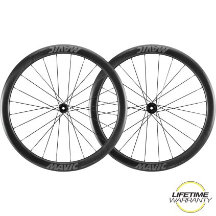 Mavic Cosmic SL 45 Disc, zapletené kolesá (pár) - 23 mm šírka - HG orech