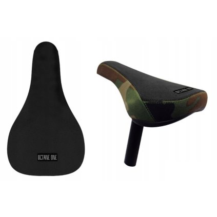 Octane One Combo, sedlo so sedlovkou - priemer 25,4 mm - maskáčové (Camo)