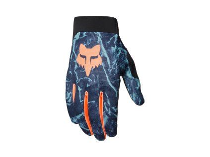 Fox Yth Ranger Image Print, detské rukavice - Arctic Blue