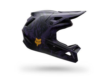 Fox Yth Rampage Image Print, detská prilba - Plum