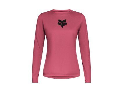 Fox W Ranger Ls Jersey Fox Head, dámsky dres - Berry