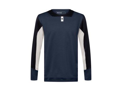 Fox Yth Defend Ls Jersey, detský dres - Galaxy Blue