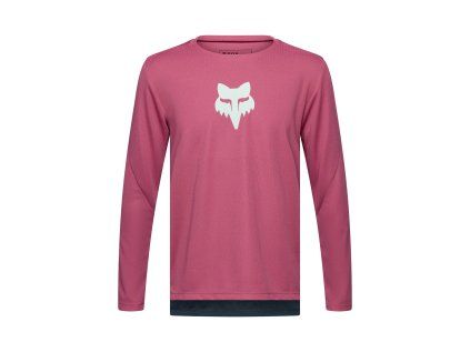 Fox Yth Ranger Ls Jersey Fox Head, detský dres - Berry