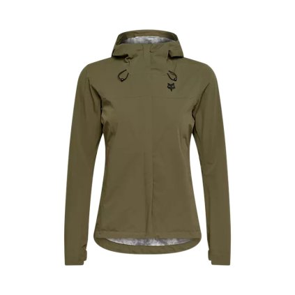 Fox W Ranger Water Jacket, dámska cyklistická bunda - Olive Green