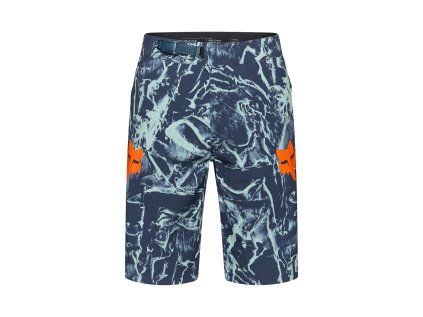 Fox Ranger Image Print, kraťasy - Arctic Blue