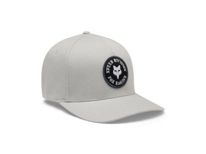 Fox Badge Flexfit Hat, pánska šiltovka - Light Grey