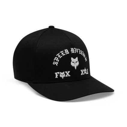 Fox Icon Flexfit Hat, pánska šiltovka - Black