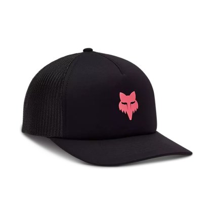Fox W Boundary Trucker Hat, dámska šiltovka - Black/Pink