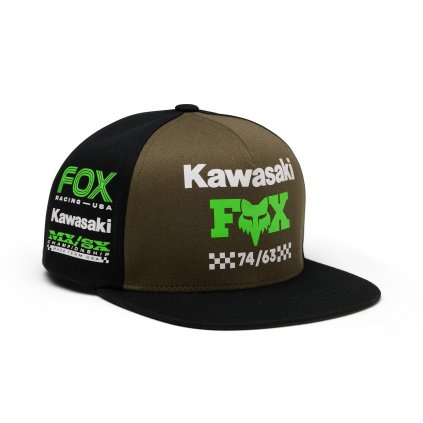Fox Yth Kawi Snapback Hat, detská šiltovka - Black