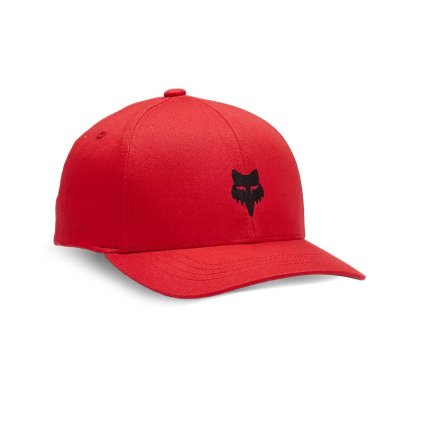 Fox Yth Legacy 110 Sb Hat, detská šiltovka - Flame Red