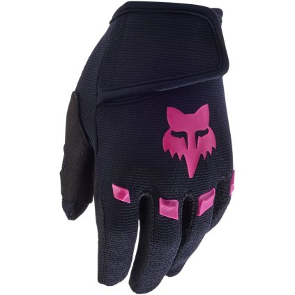 Fox Kids Dirtpaw, detské rukavice - Black/Pink