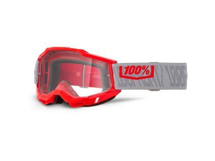 100% Accuri 2 Gatorback, mtb okuliare - Clear Lens