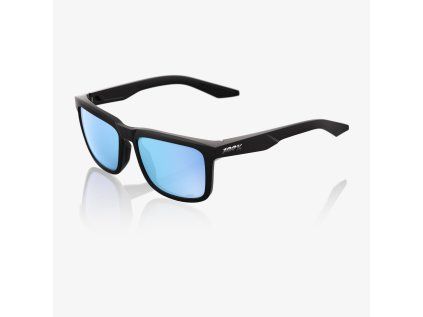 100% Blake Matte Black, okuliare - HiPER Blue Lens