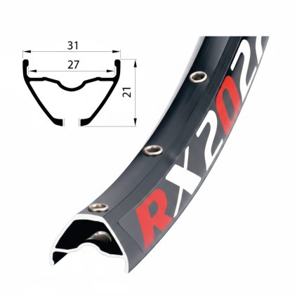 Remerx RX 2027 Enduro, ráfik - 29" 32h