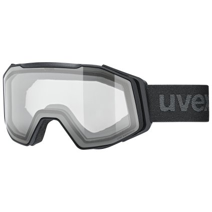 Uvex Gravity, okuliare - Black Matt Dl/Clear