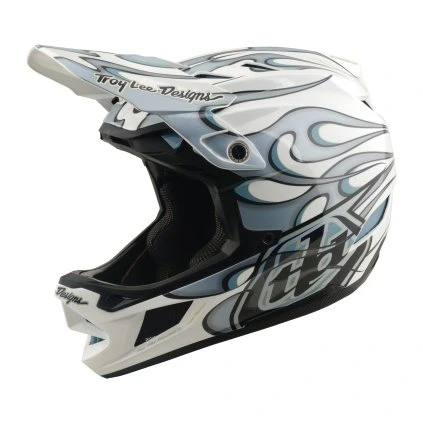 TLD D4 Composite, prilba - Mips Torched White / Silver (Veľkosť XS)