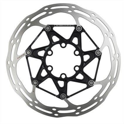 Sram CenterLine 2P, brzdový kotúč - 180 mm - čierny oceľový