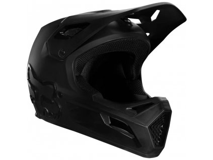 Detská integrálna prilba Fox Yth Rampage Helmet Black/Black