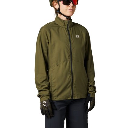 Dámska bunda Fox W Ranger Wind Jacket Olive Green