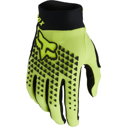Detské rukavice Fox Yth Defend Glove Fluo Yellow