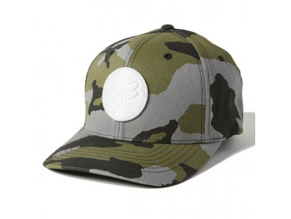 Šiltovka Fox Session Flexfit Hat Green Camo