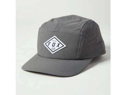 Šiltovka Fox Badge 5 Panel Hat Pewter Grey
