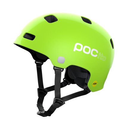 Detská prilba POC POCito Crane MIPS Fluorescent Yellow/Green