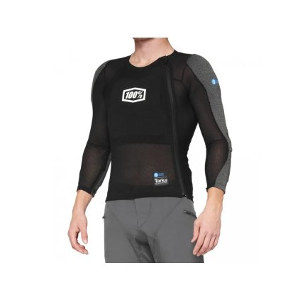 100% TARKA Long Sleeve, ochranná bunda - Black