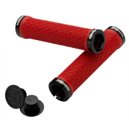 Gripy SRAM SRAM LOCKING GRIPS RED