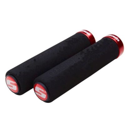 Sram Locking Grips Foam Cont, gripy - 129 mm - čierne/čierne