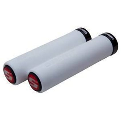 SRAM SRAM LOCKING GRIPS FOAM 129 WHT/BLK