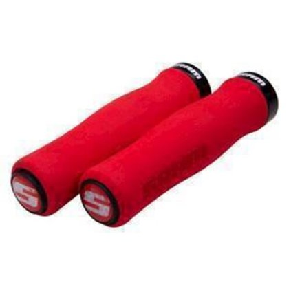 SRAM SRAM LOCKING GRIPS FOAM CONT 129 RED/BLK