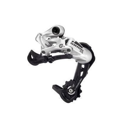 Sram X5, prehadzovačka - 9 rýchl. - stredné ramienko - strieborná