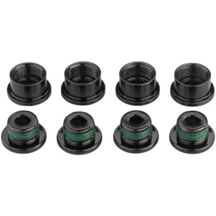 SRAM CHAINRING BOLT KIT 4 STEEL BLACK EMTB