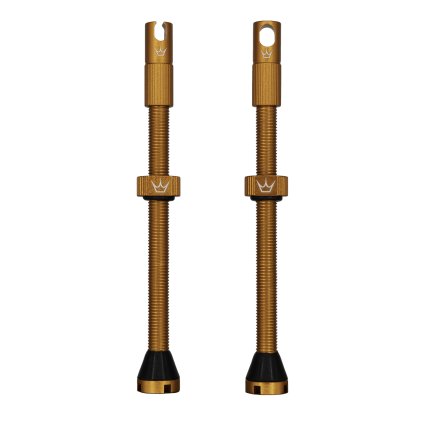 Peaty's X Chris King (Mk2) Mango, bezdušové ventilky - 80Mm