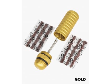 PEATY'S Holeshot Tubeless Puncture Plugger Kit - Gold