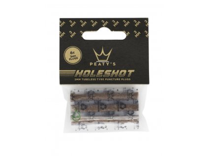 PEATY'S HOLESHOT TUBELESS PUNCTURE PLUGGER REFILL PACK (6X 3MM)