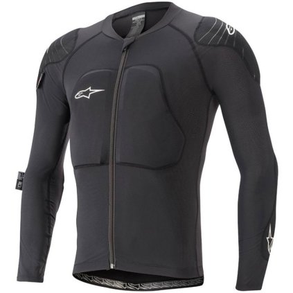 Alpinestars Paragon Lite Youth, detská ochranná bunda - Black (Veľkosť YS/YM)