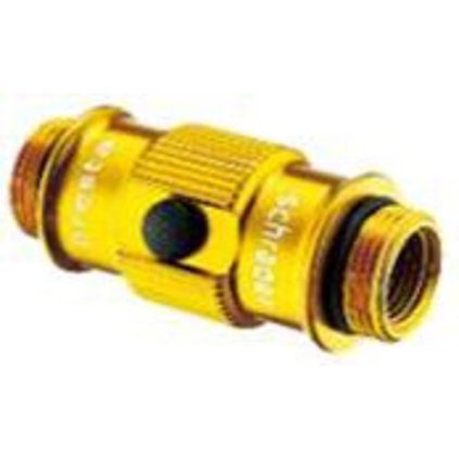 Lezyne Abs Flip Chuck - Std Gold/Hi Gloss