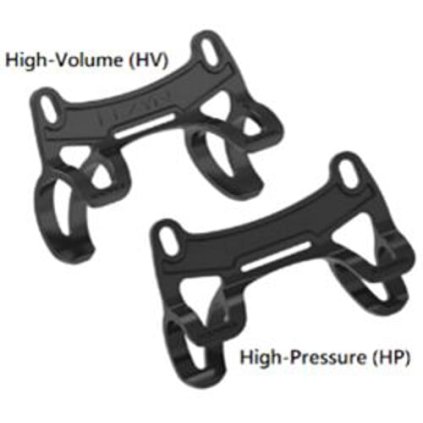 Lezyne Pump New Hp Pump Mount W/Straps Black