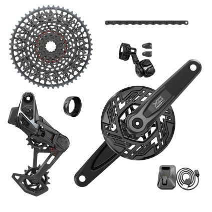 Sram X0 Eagle eMTB Transmission AXS (T-Type), sada komponentov - 160 mm kľuky - Bosch