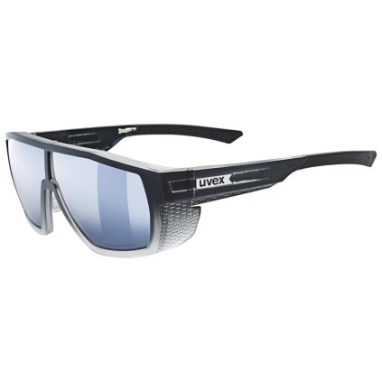 Uvex Mtn Style CV, okuliare - Black Matt Fa/Mir.Silv