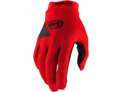 Rukavice 100% Ridecamp Gloves Red