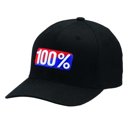 100% "OG" Flexfit, šiltovka - Black