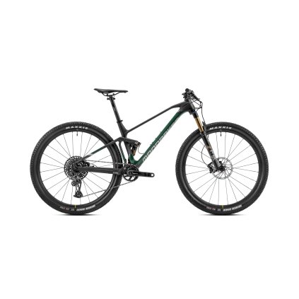 Mondraker F-Podium Carbon R, bicykel - Carbon british racing green/racing silver 2023